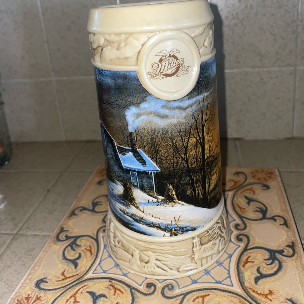 Miller beer stein